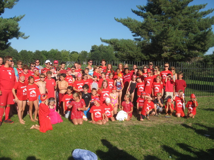 Barracuda's At All City Swim Meet T-Shirt Photo