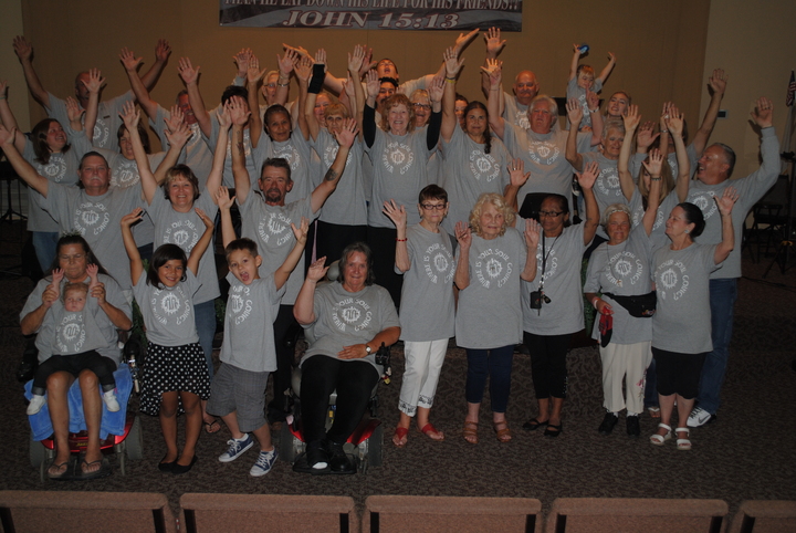 Sunshine Church Gets Custom Inked! T-Shirt Photo