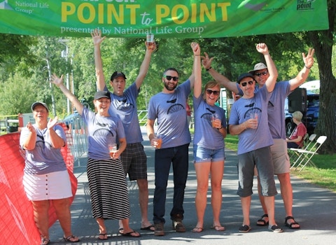 Team Foodbank At The Finish! T-Shirt Photo