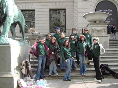 Ap Art History Class On Field Trip To Art Institute T-Shirt Photo