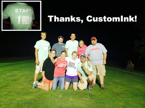 Allmand Night Lite Golf Volunteers T-Shirt Photo
