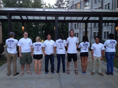 Phi Delta Epsilon Fall Rush 2014 T-Shirt Photo