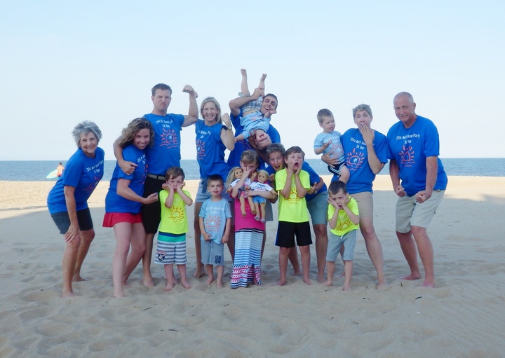 Neff Family Beach Party 5 K Run T-Shirt Photo