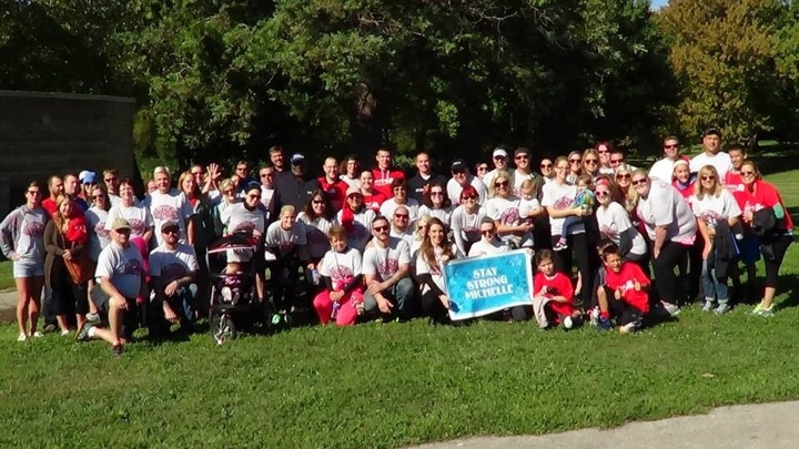 Brain Aneurysm Walk For 26y/O Michelle Snyder  T-Shirt Photo