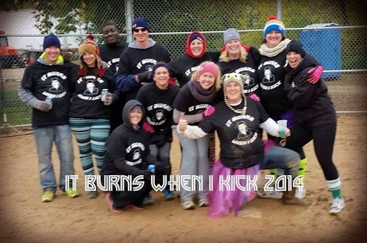 Kickball Team T-Shirt Photo