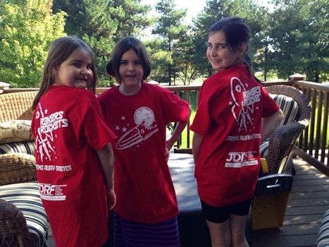 2014 Jdrf Walk Team Rakers Rockets T-Shirt Photo