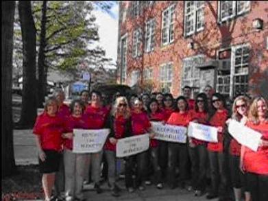 March To Save The Nyc School Budget T-Shirt Photo