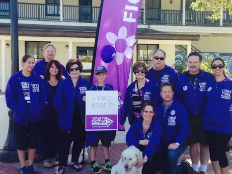 Walk To End Alzheimer's  T-Shirt Photo