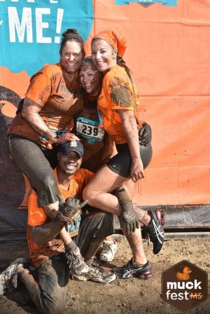 Team Felicia At Ms Muckfest T-Shirt Photo