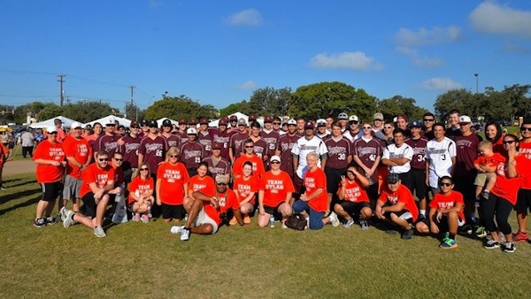 Team Dylan Walk For A Cure For Type 1 Diabetes T-Shirt Photo