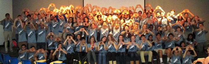 Oakton Deca Gives A "Diamonds Up" For Their Custom Ink Shirts! T-Shirt Photo