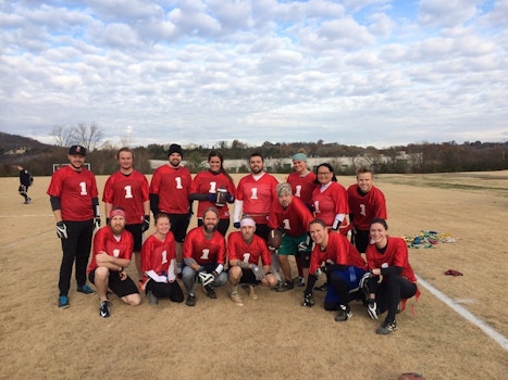 Team Cmt   2014 Music Row Turkey Bowl T-Shirt Photo