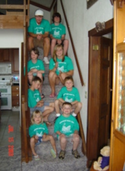 Smith Mtn Lake Grandkids T-Shirt Photo