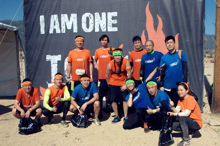 Team E Siso At Tough Mudder So Cal 2015 T-Shirt Photo