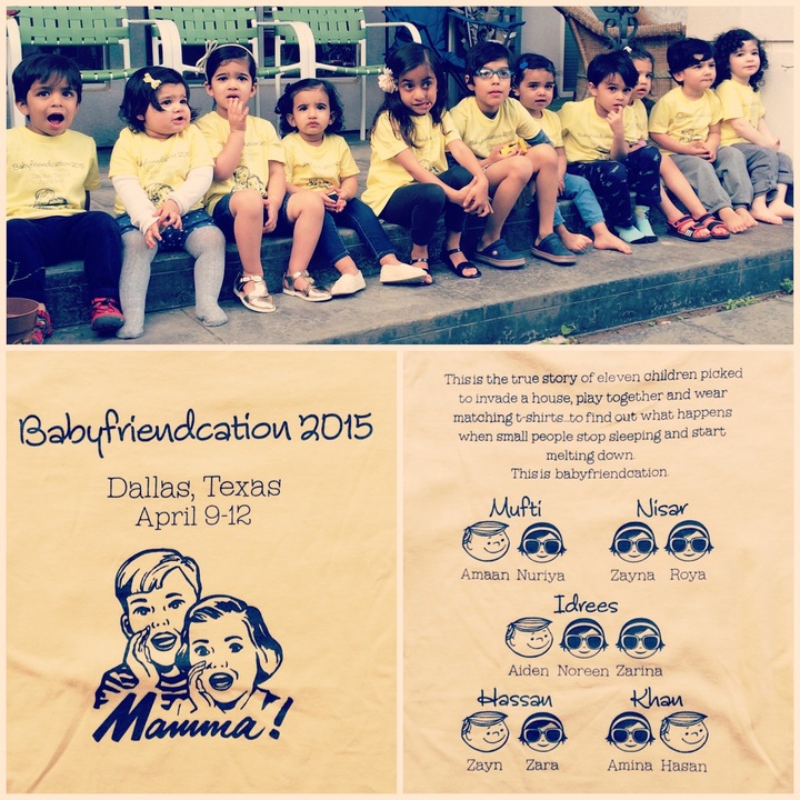 Babyfriendcation T-Shirt Photo