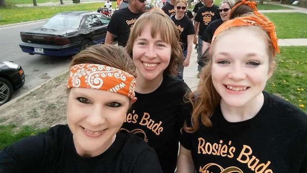 Rosie's Buds Team T-Shirt Photo