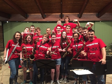 Souderton Area High School Jazz Band 2014 2015 T-Shirt Photo