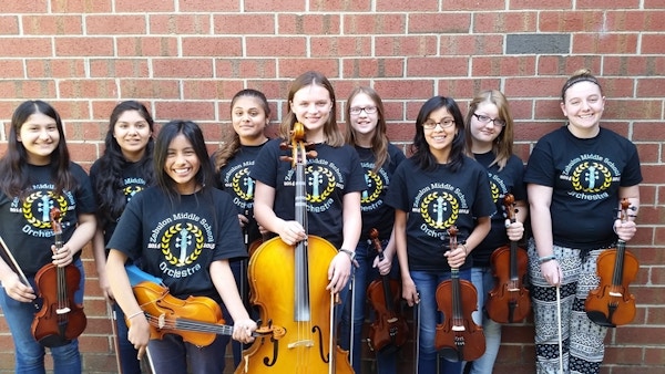 Zebulon Middle School Orchestra T-Shirt Photo