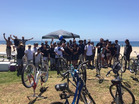 Santa Barbara 1st Annual Fathers Day Cruiser Ride 2015 T-Shirt Photo