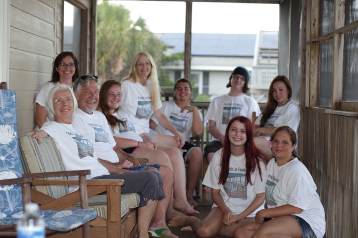 Porchin' At Pawleys Island, Sc T-Shirt Photo