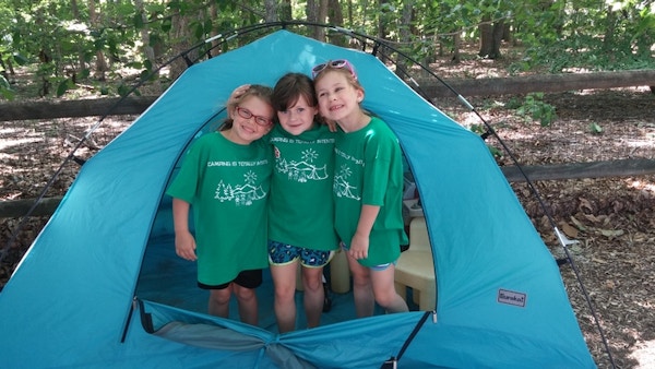 Summer Camp 2015: "Camping Is Totally In Tents!" T-Shirt Photo