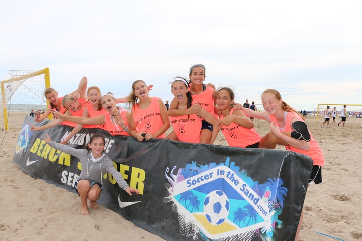 Sand Storm Fc Having A Blast In Their New Custom Ink Tee's! T-Shirt Photo