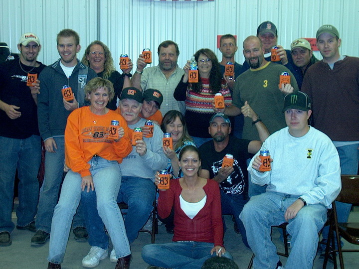 Toasting To A Great "06" Racing Season T-Shirt Photo