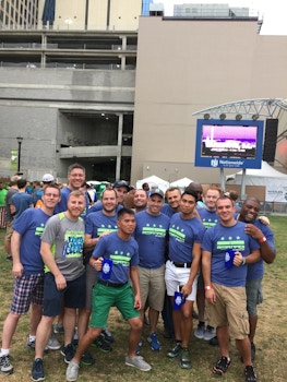 Team Caps At The Gay Softball World Series T-Shirt Photo