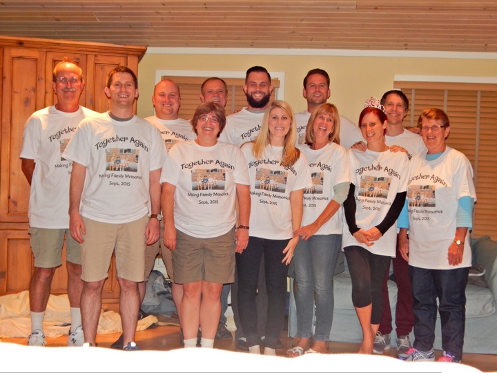 Family Reunion 25 Years Later T-Shirt Photo