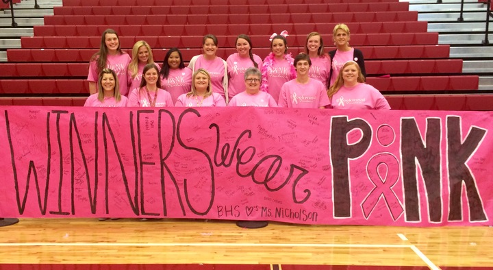 Winners Wear Pink T-Shirt Photo