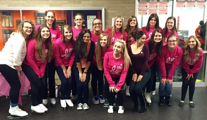 Bgsu Skate For The Cure T-Shirt Photo