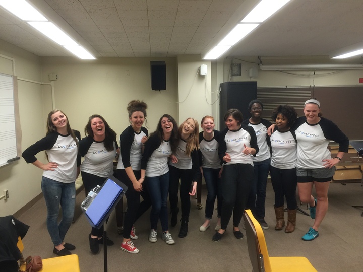 Acous Chicks Acapella  T-Shirt Photo