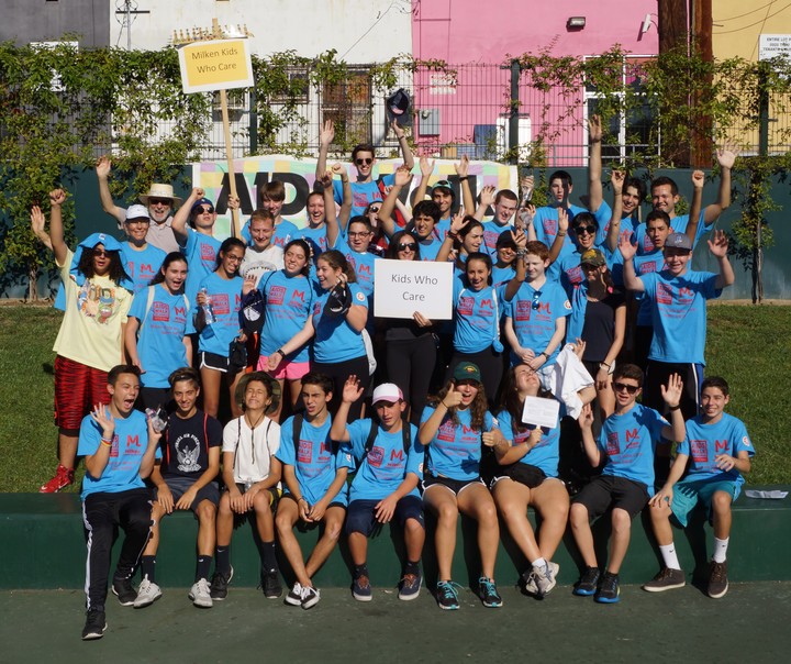 Aids Walk La: Milken Kids Who Care T-Shirt Photo