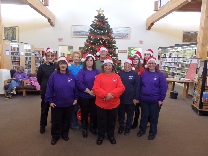 Merry Christmas From The Taos Public Library Staff T-Shirt Photo