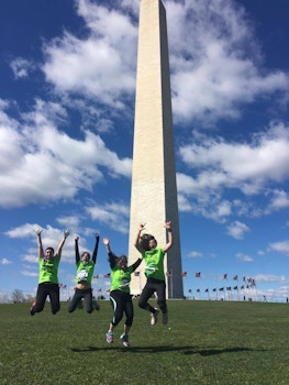 Victory Jump! T-Shirt Photo