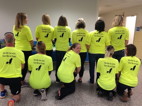 Lafayette Mills School Running Team T-Shirt Photo