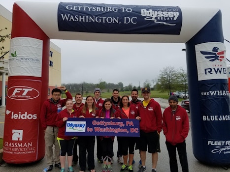 Sk&A Legs Of Steel Racing In The American Odyssey Relay T-Shirt Photo