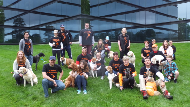 Walk Ms: Richmond Va Team Follow Me Dog Training Llc T-Shirt Photo