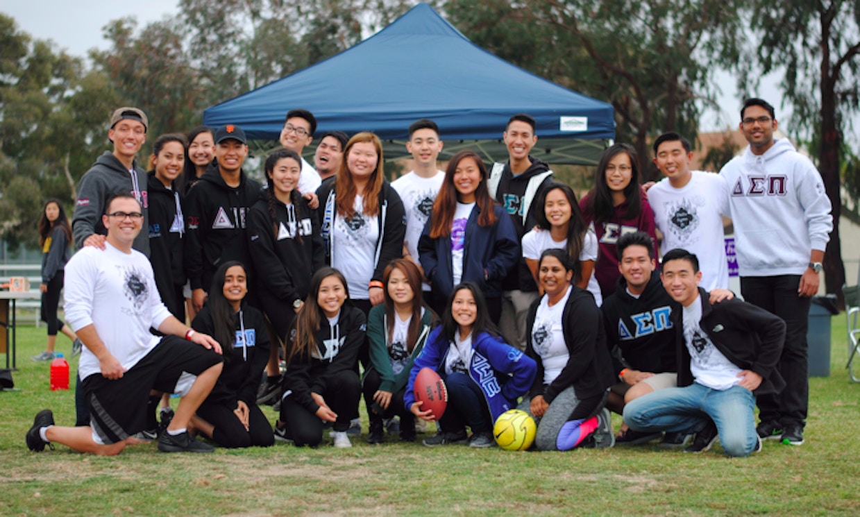 Delta Sigma Pi At Relay For Life T-Shirt Photo