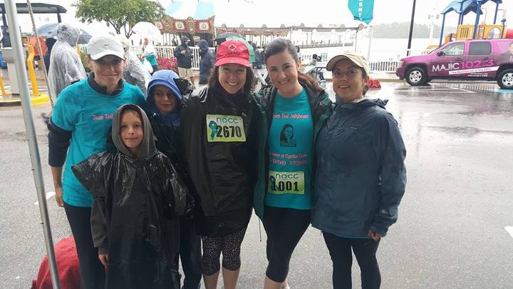 Nat'l Ovarian Cancer Coalition Race, 2016 At Nat'l Harbor T-Shirt Photo