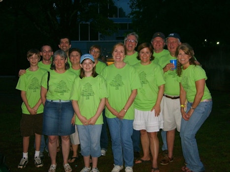 Decatur First Bank Goes Green! T-Shirt Photo