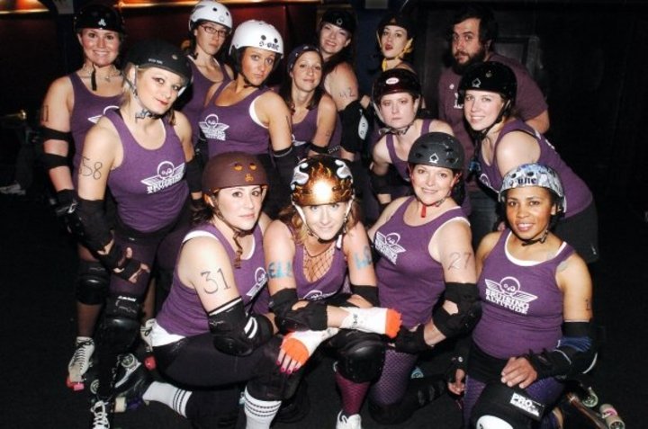 Denver Roller Dolls   Brusing Altitude   Roller Derby Team T-Shirt Photo