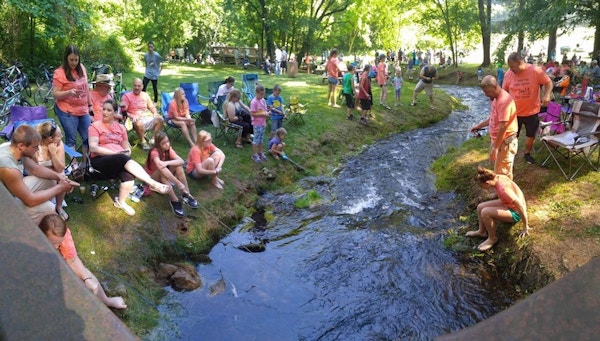 A Family That Fishes Together.... T-Shirt Photo