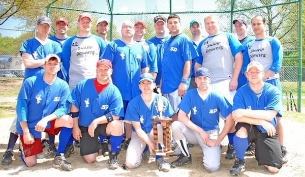 Swamp Donkey Softball Champions T-Shirt Photo