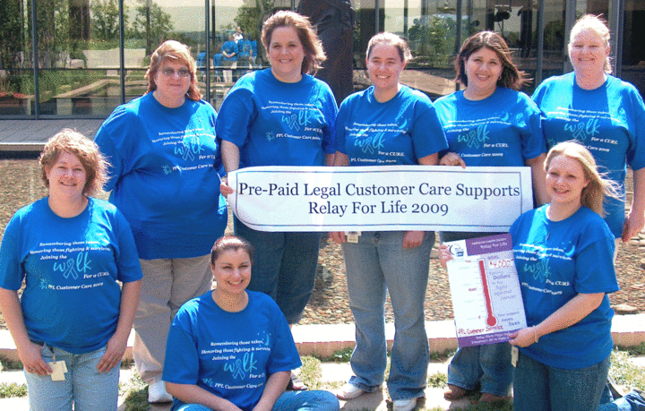 Ppl Customer Care Supports Relay For Life T-Shirt Photo