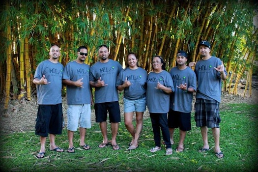 Family Reunion In Hilo, Hawaii T-Shirt Photo