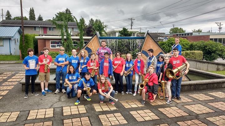 Jazzinators At The 4th Of July Parade T-Shirt Photo