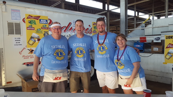 Sedalia Lions Club Backyard Bash T-Shirt Photo