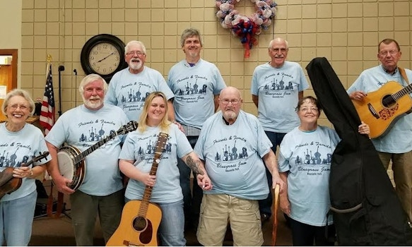 Friends And Family Bluegrass Jam T-Shirt Photo