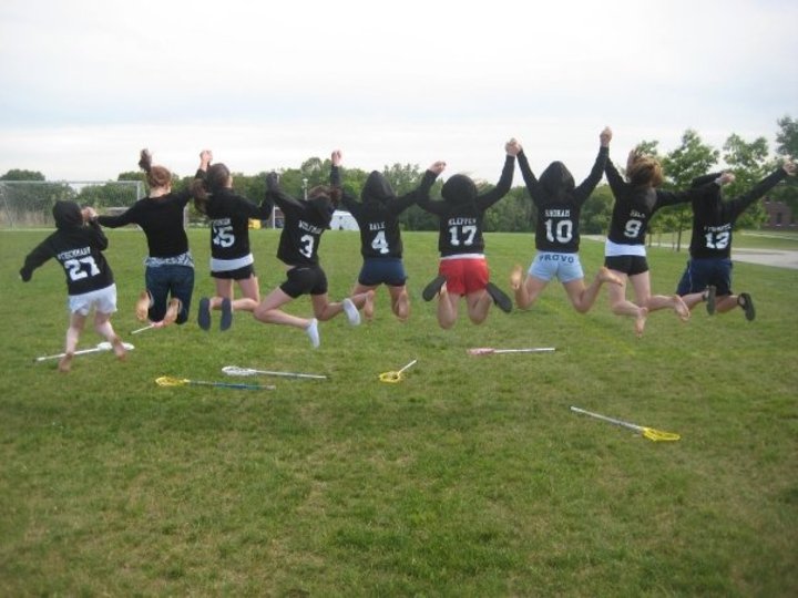 A Day In The Life Of Lacrosse Players. T-Shirt Photo